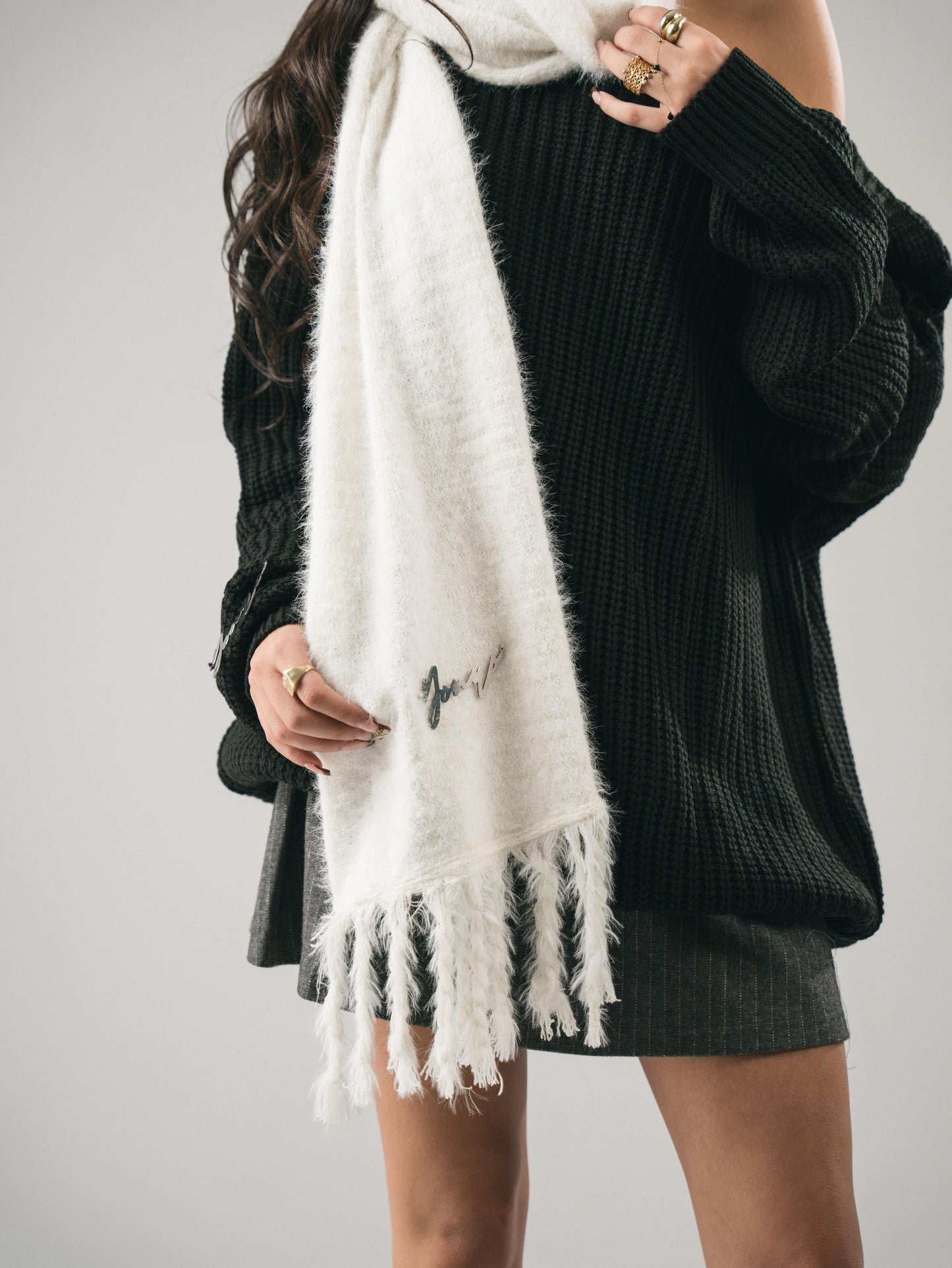 Off-White Metal Scarf