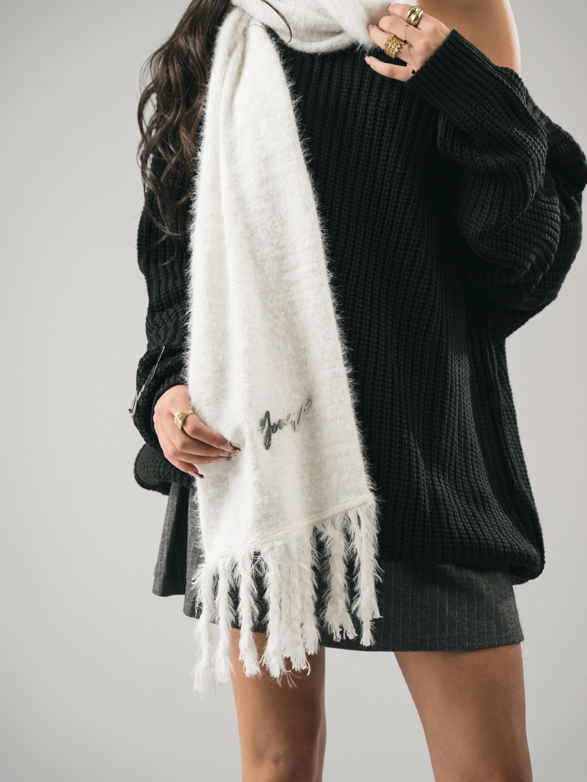 Off-White Metal Scarf
