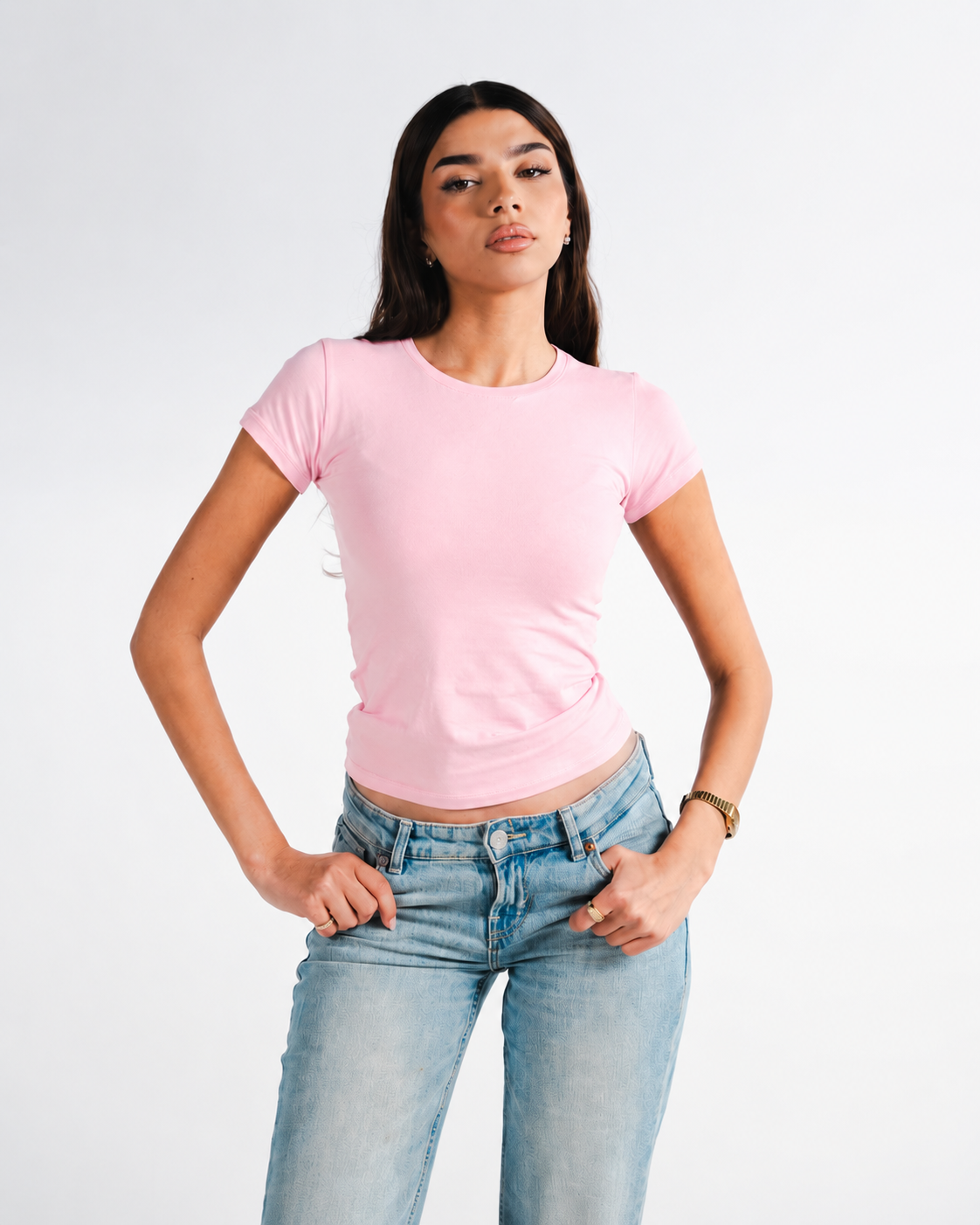 Pink Basic Plus Pink Basic Top – Yonyo