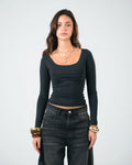 Square Black Top
