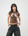 Cow Girl Baby Tee