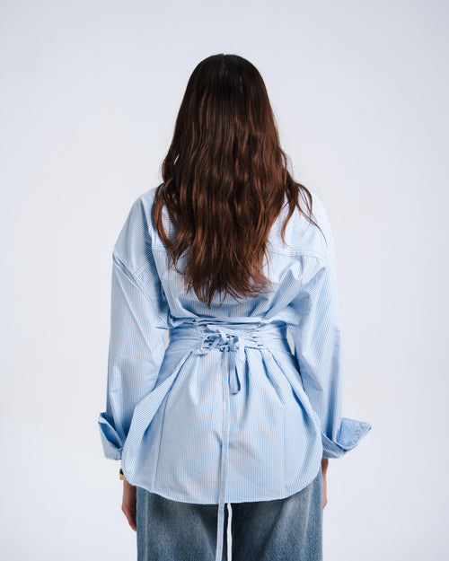 Blue Snatching Chemise