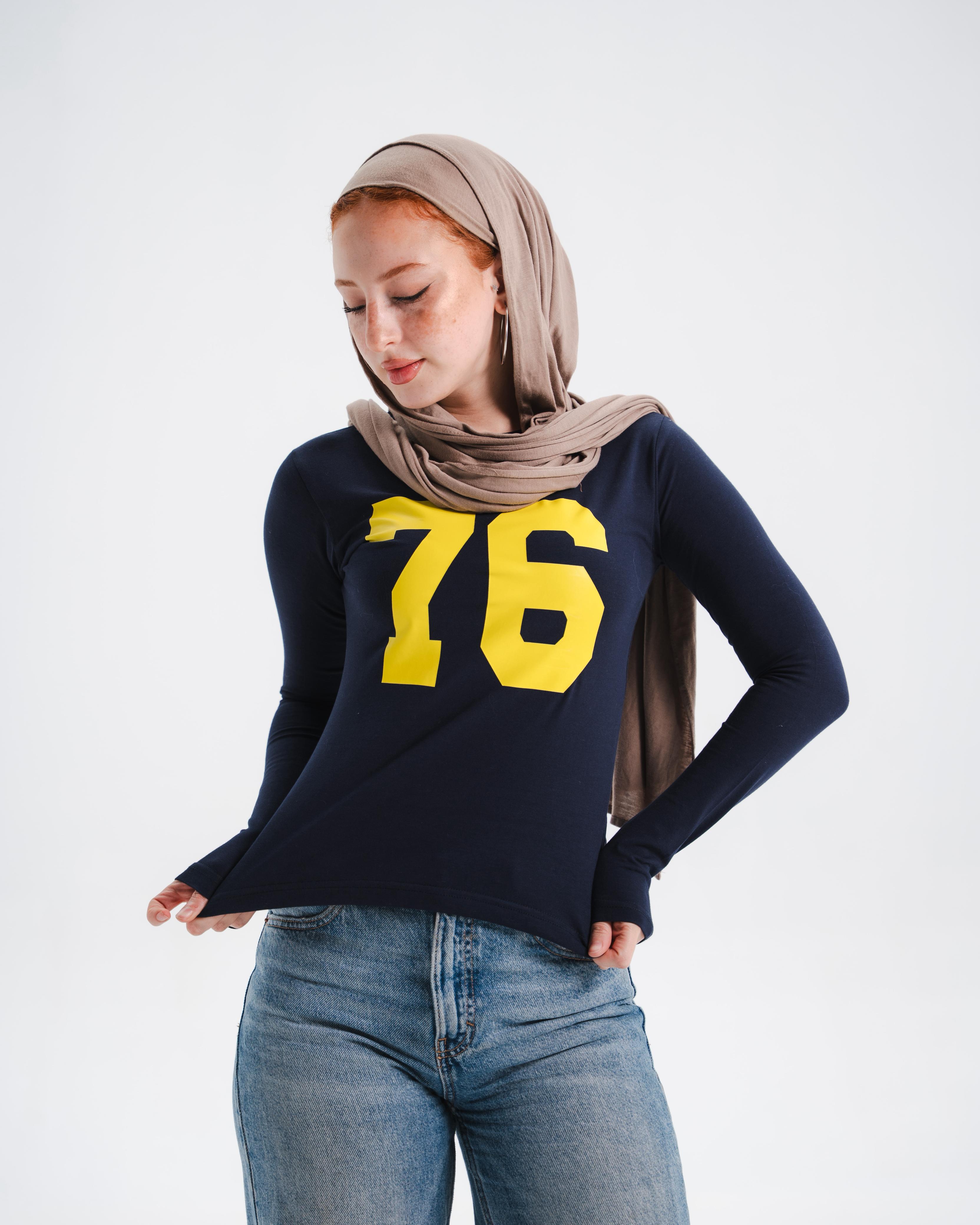 76 Long Sleeve Baby Tee