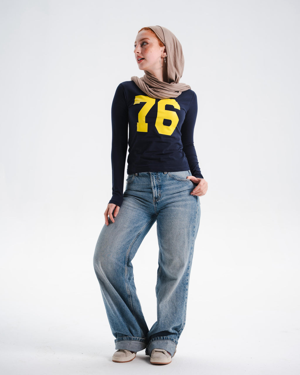 76 Long Sleeve Baby Tee