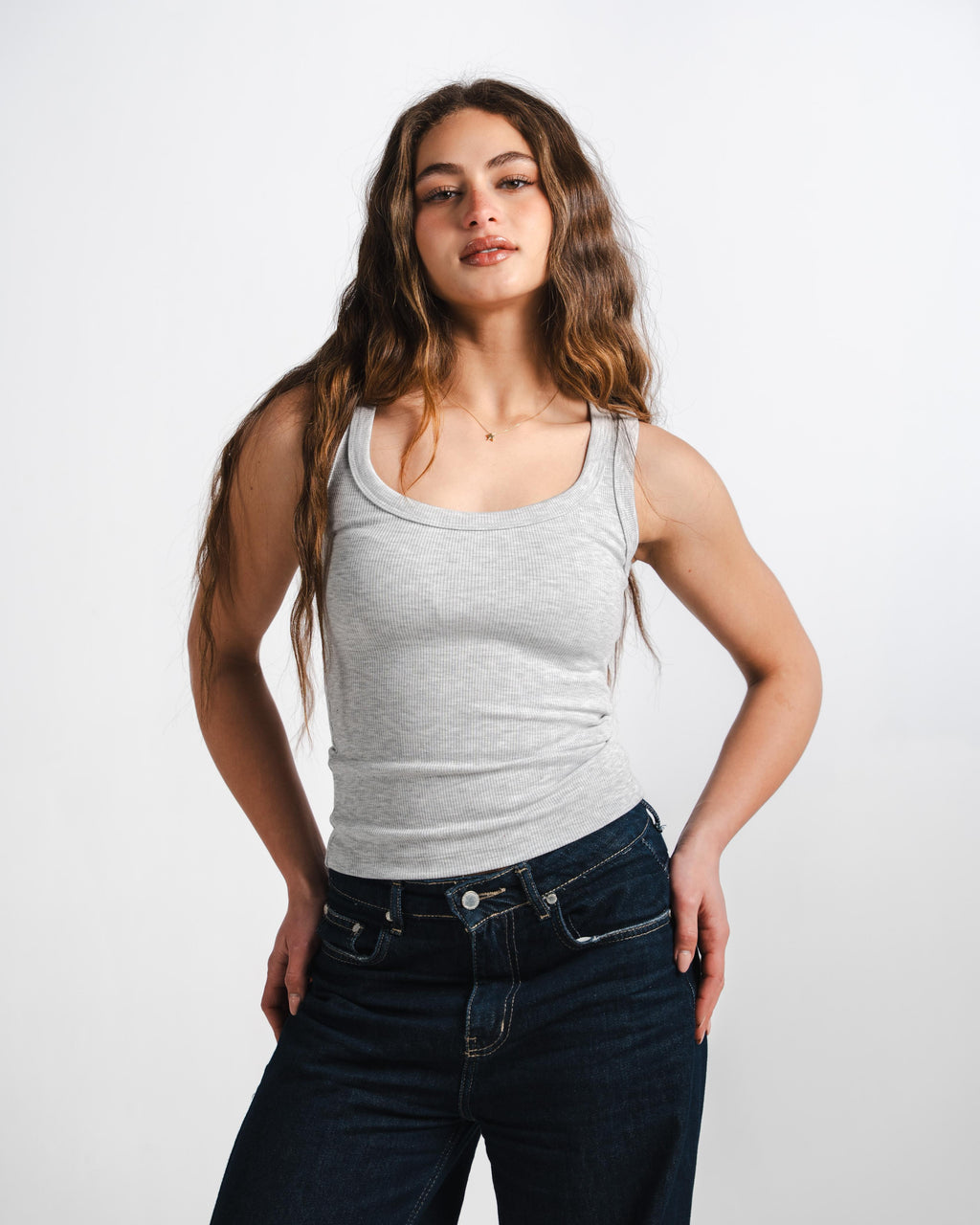Grey Tank Top