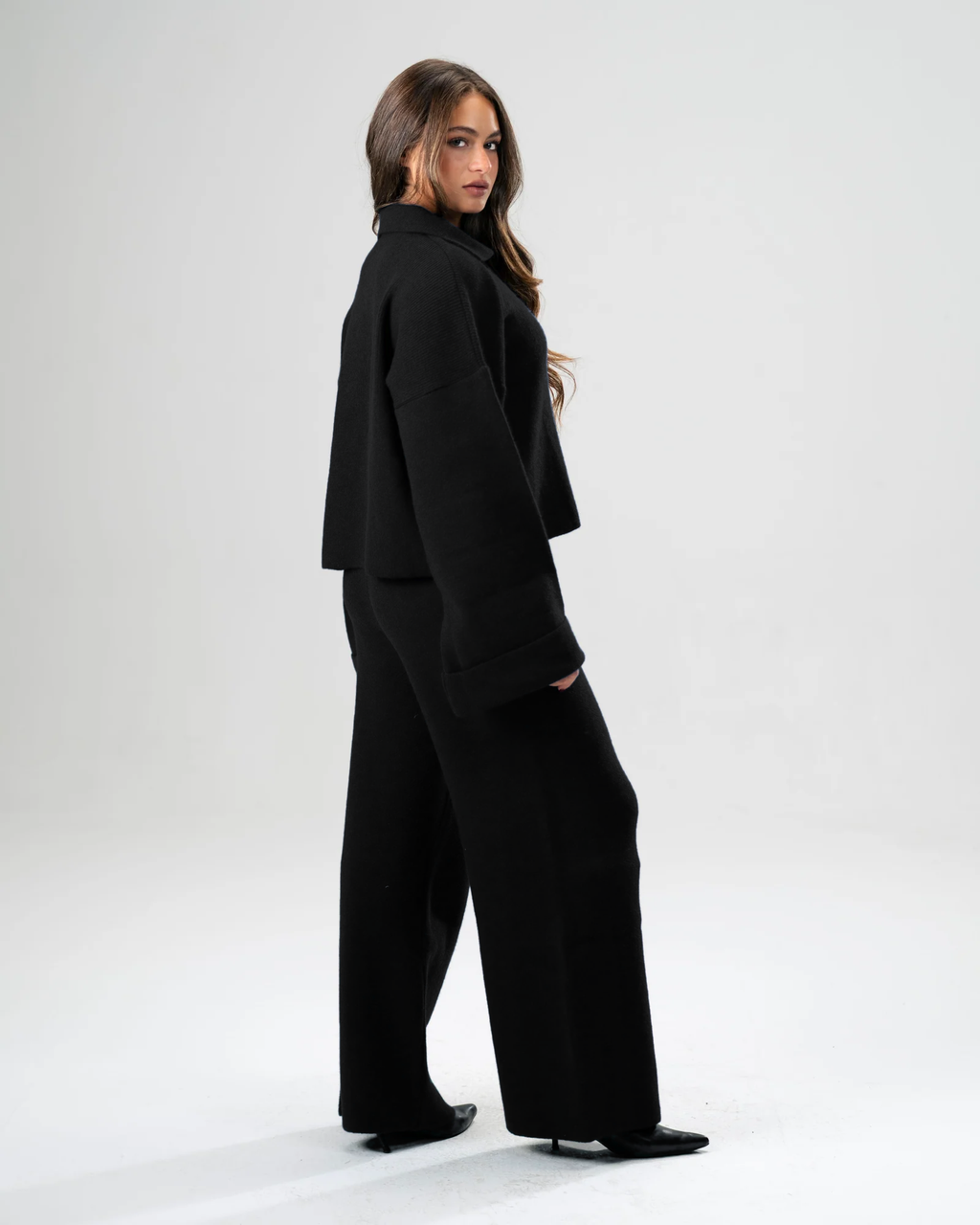 Knit Set Black